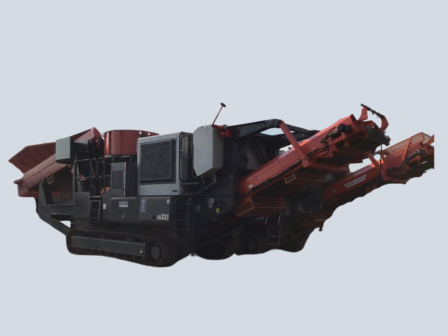 Sandvik QS331 cone crusher.